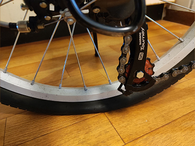折チャリのタイヤ・チューブ交換: 還暦過ぎてクロスバイクで